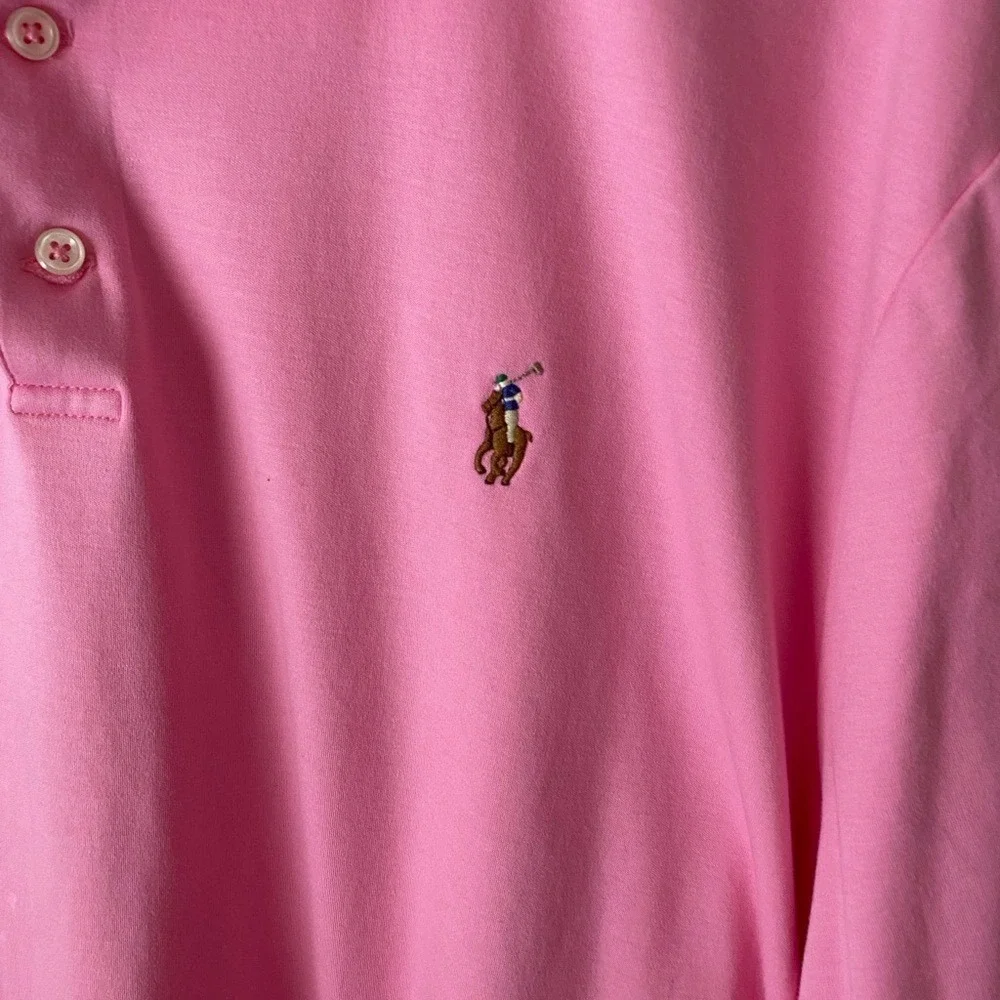 POLO Ralph Lauren LOT OF 2 Classic Fit Soft Cotton Flesh Pony Polo Shirt SZ‎ XXL